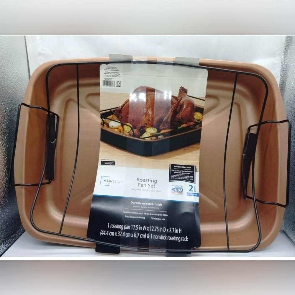 MAINSTAYS ROASTING PAN SET